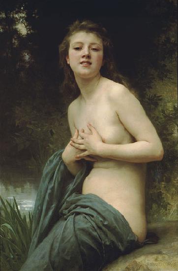 William-Adolphe Bouguereau Spring Breeze